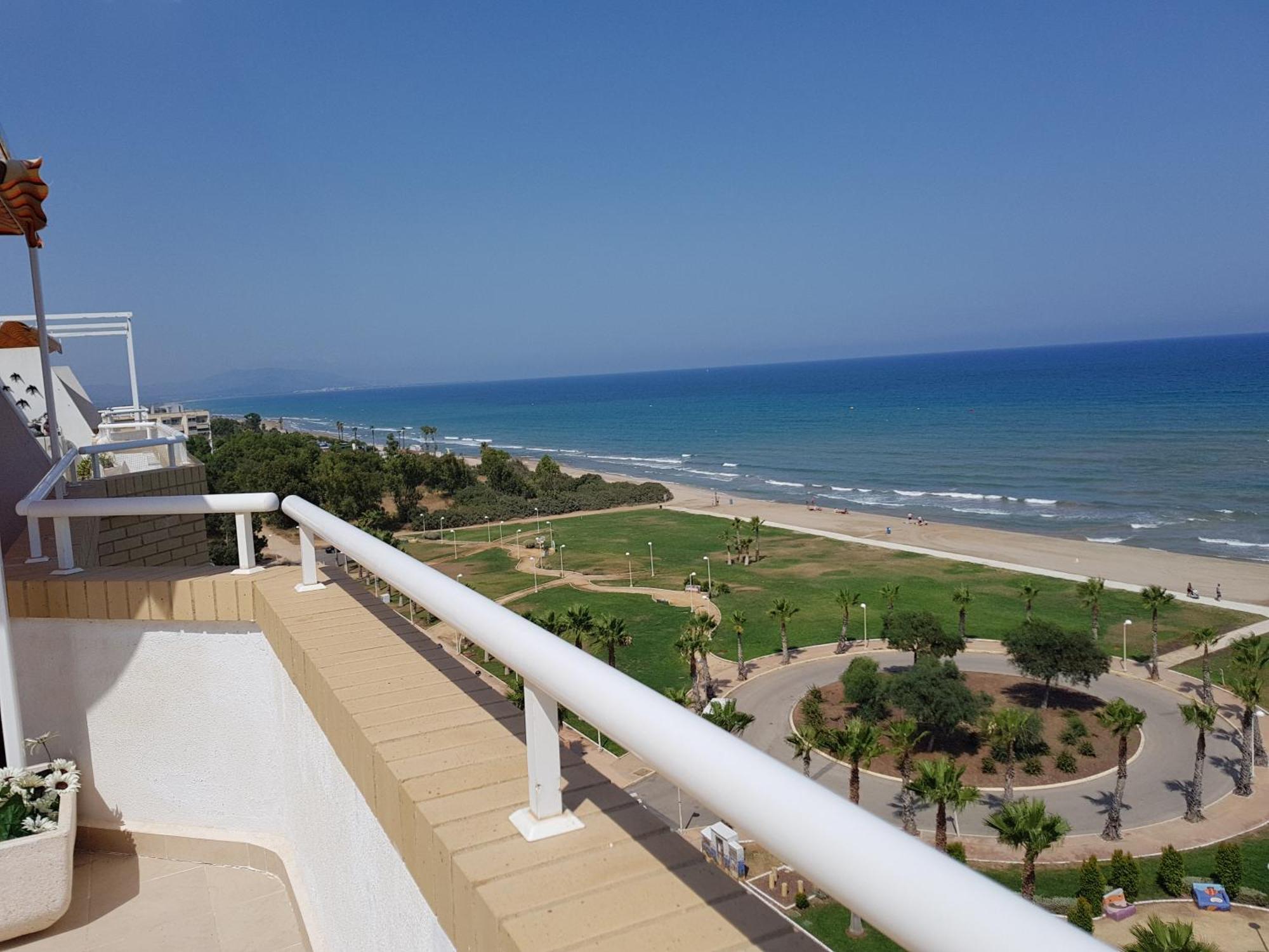 Cala Blanca 2 Frontal Al Mar Apartment Oropesa del Mar Bagian luar foto