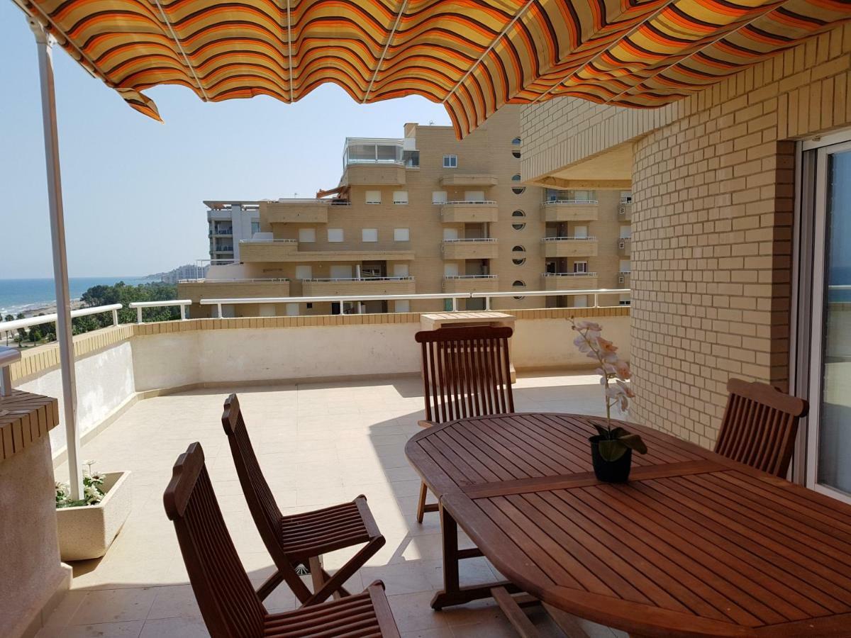 Cala Blanca 2 Frontal Al Mar Apartment Oropesa del Mar Bagian luar foto